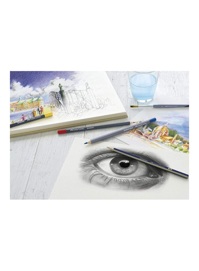12-Piece Graphite Pencil Black