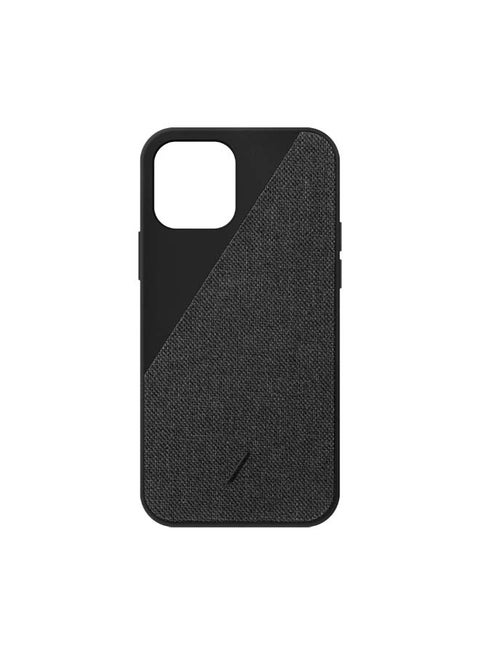 Clic Canvas Case For iPhone 12 Pro Max Black