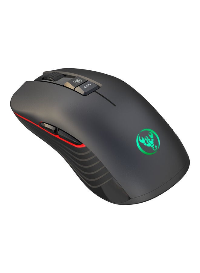 Rock Pow Adjustable DPI 2.4Ghz Wireless Gaming Mouse With USB Receiver - Image 1