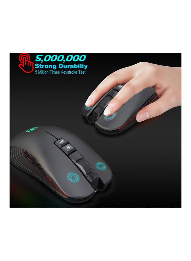 Rock Pow Adjustable DPI 2.4Ghz Wireless Gaming Mouse With USB Receiver - Image 4