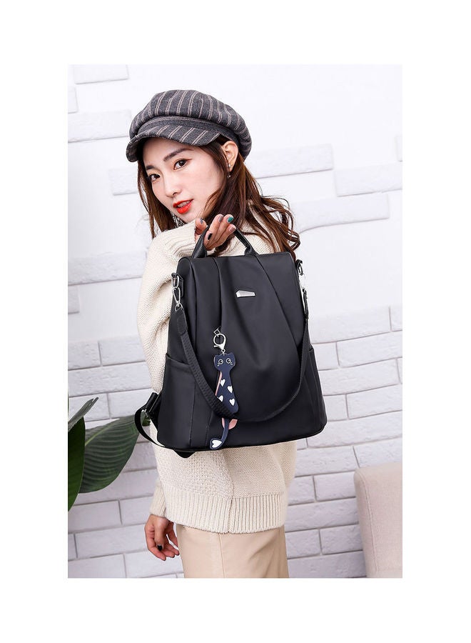 Cute Fashion Travel Backpack Black  - Image 3