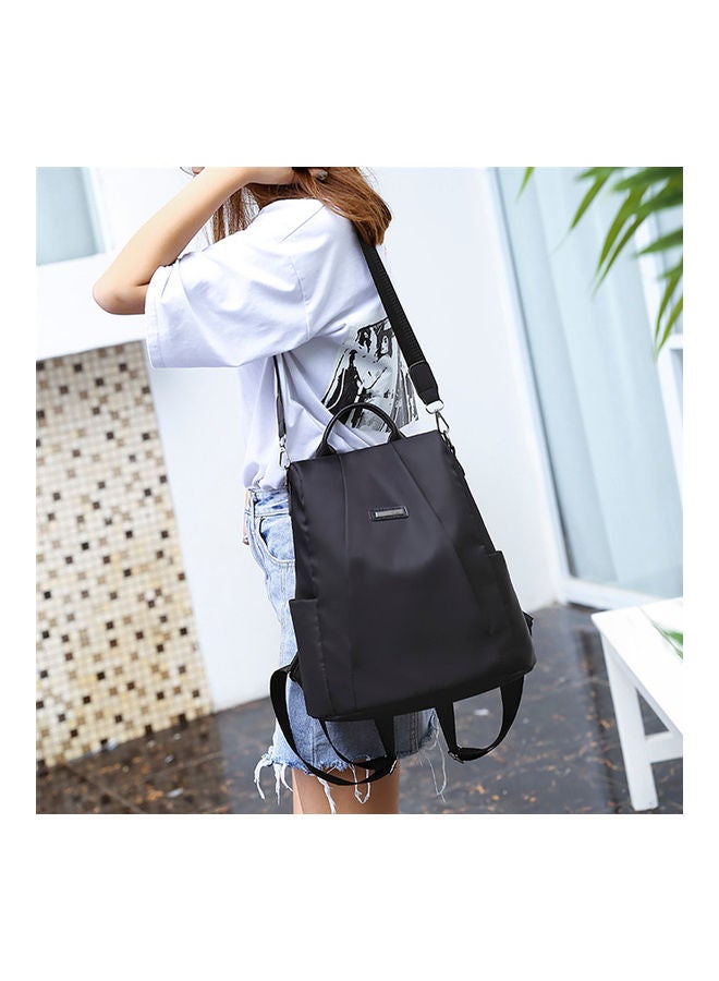 Cute Fashion Travel Backpack Black  - Image 4