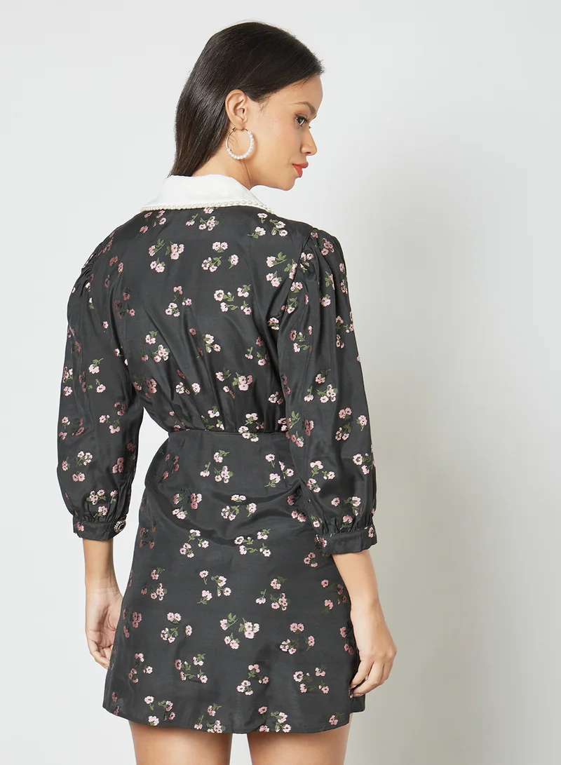 sister jane Floral Mini Dress