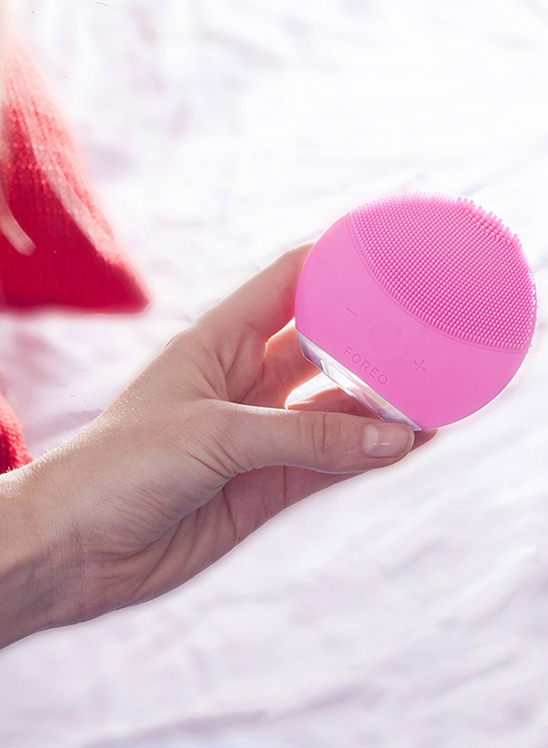 فوريو فرش تنظيف الوجه لونا ميني متنوعة بلون وردي لؤلؤي من قطعتين 4.1سم - Image 5