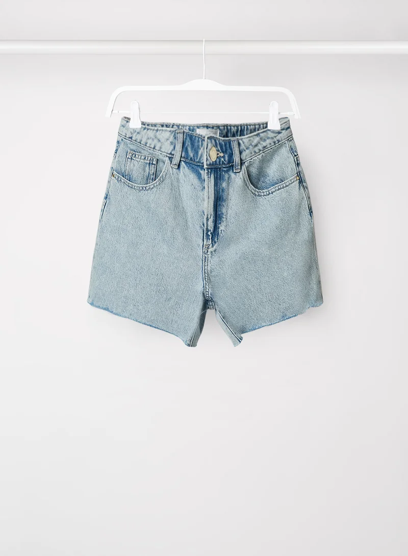 MANGO Teen Denim Shorts