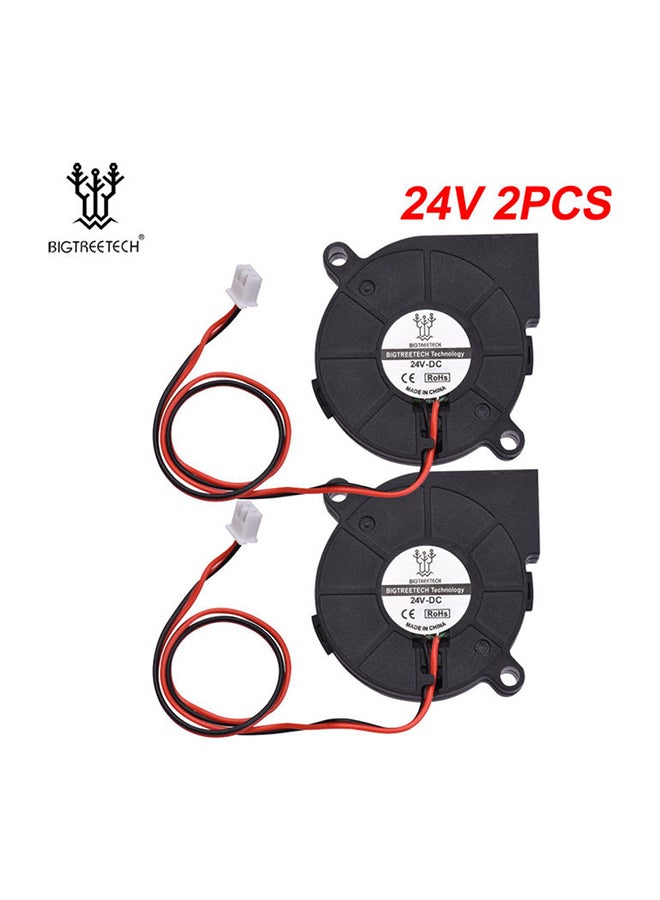 BigTreeTech 2-Piece Cooling Fan For 3D Printer Black  - Image 4