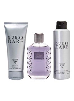 GUESS Dare Gift Set EDT 100 ml, Shower Gel 200 ml, Deo 226ml  - Image 1
