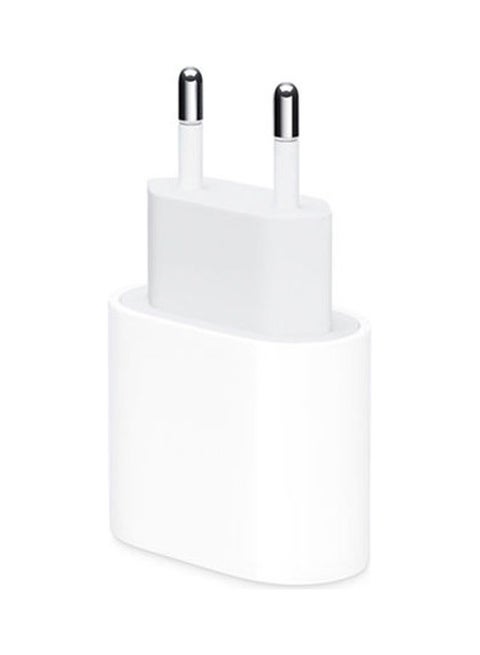 Usb-C Power Adapter 2 Pin White