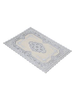 رويال فورد مفرش طاولة مستطيل من 6 قطع فضي 12X18سم  - Image 2