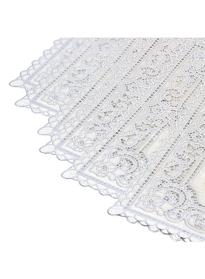 رويال فورد مفرش طاولة مستطيل من 6 قطع فضي 12X18سم - Image 3