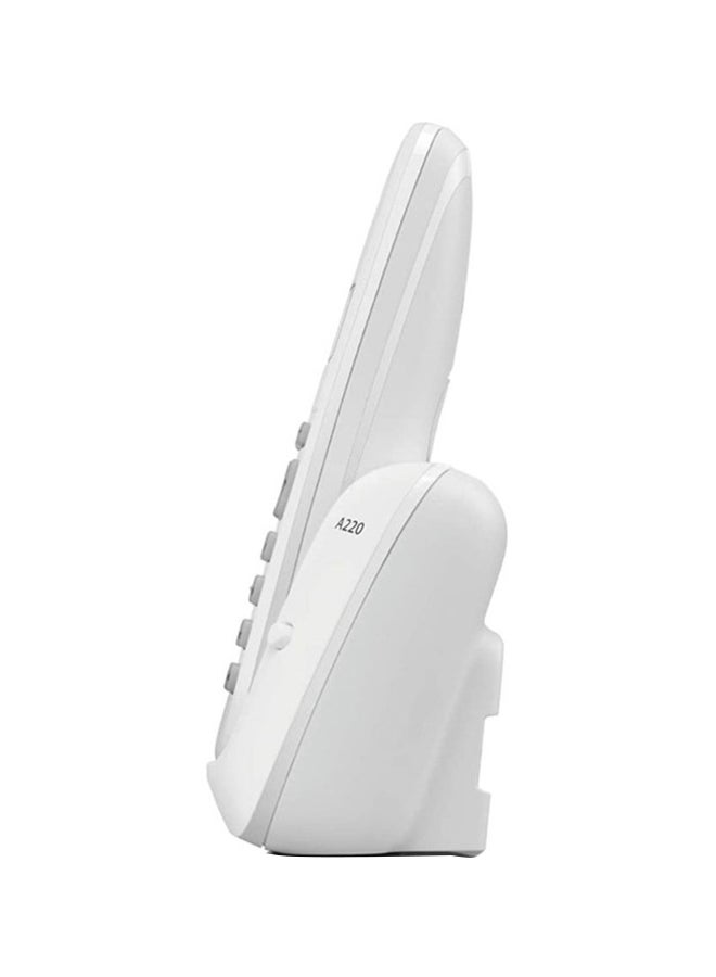 Gigaset - Digital Cordless Phone For Home, Office And Hotels A220 White - Image 1