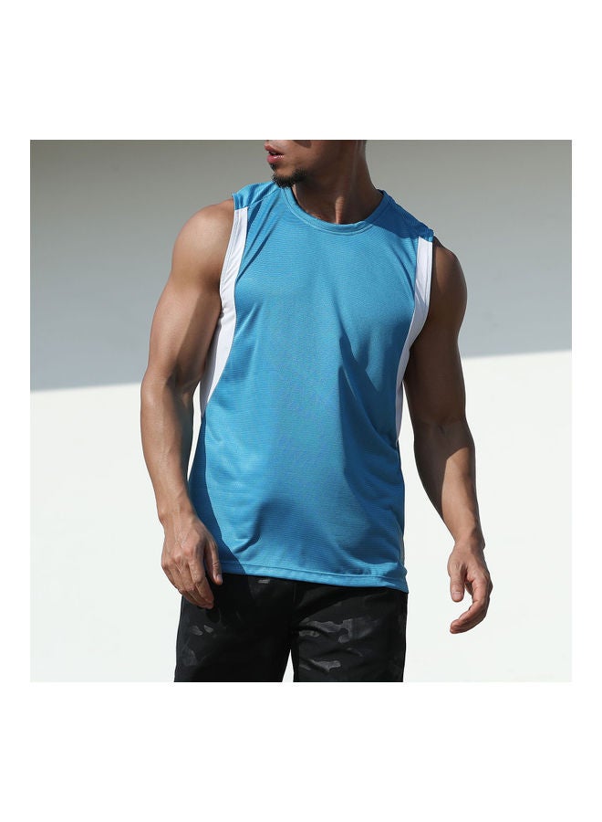 Generic Men Sport Vest Breathable Quick Drying T Shirt  - Image 3