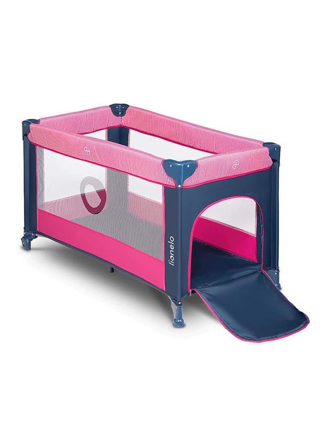 lionelo Stefi Baby Playpen - Pink Rose  - Image 3