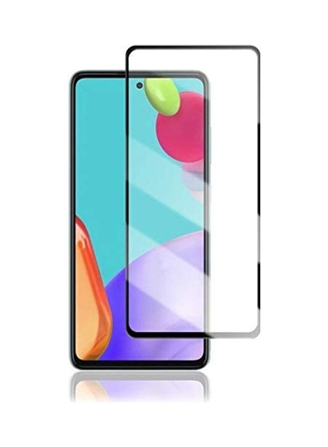 ICS Tempered Glass Screen Protector For Samsung Galaxy A52 Clear/Black - Image 1