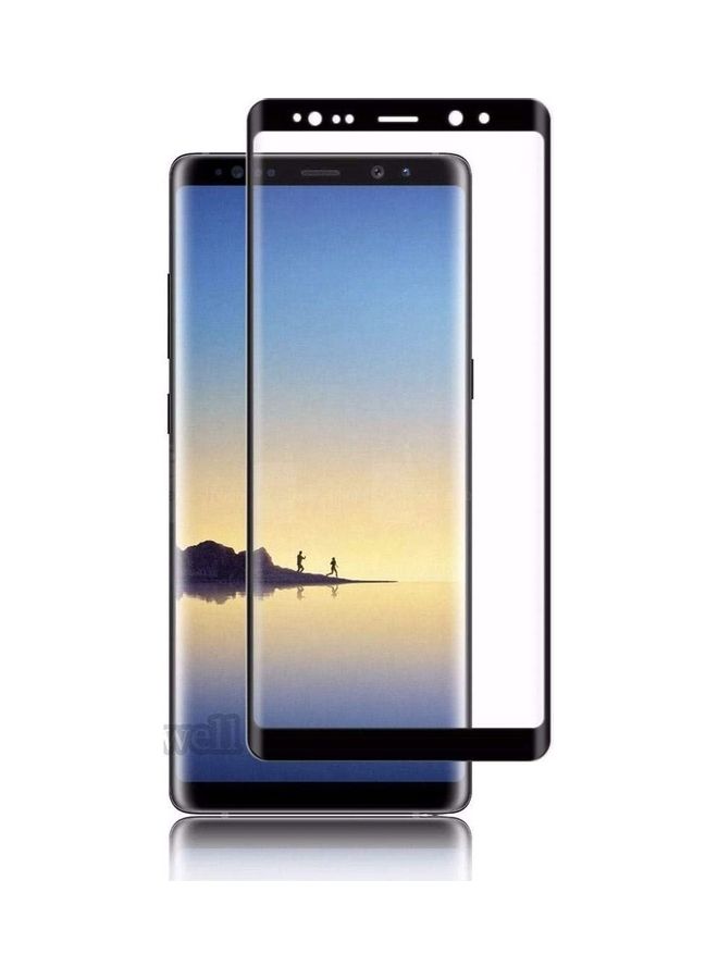 ICS Tempered Glass Screen Protector For Samsung Galaxy Note8 Clear/Black