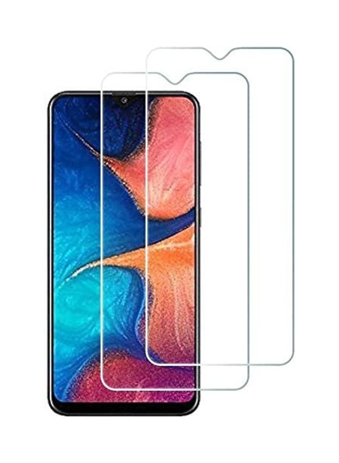 ICS 2-Piece Tempered Glass Screen Protector For Samsung Galaxy A10s Clear - Image 1