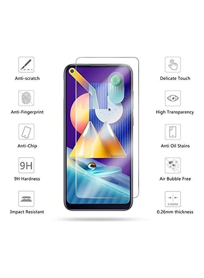 ICS Tempered Glass Screen Protector For Samsung Galaxy A21s Clear - Image 2