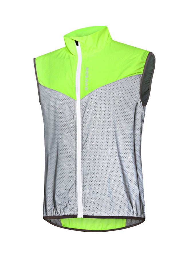 Reflective Sleeveless Cycling Vest L - v1621939939/N47628879A_1