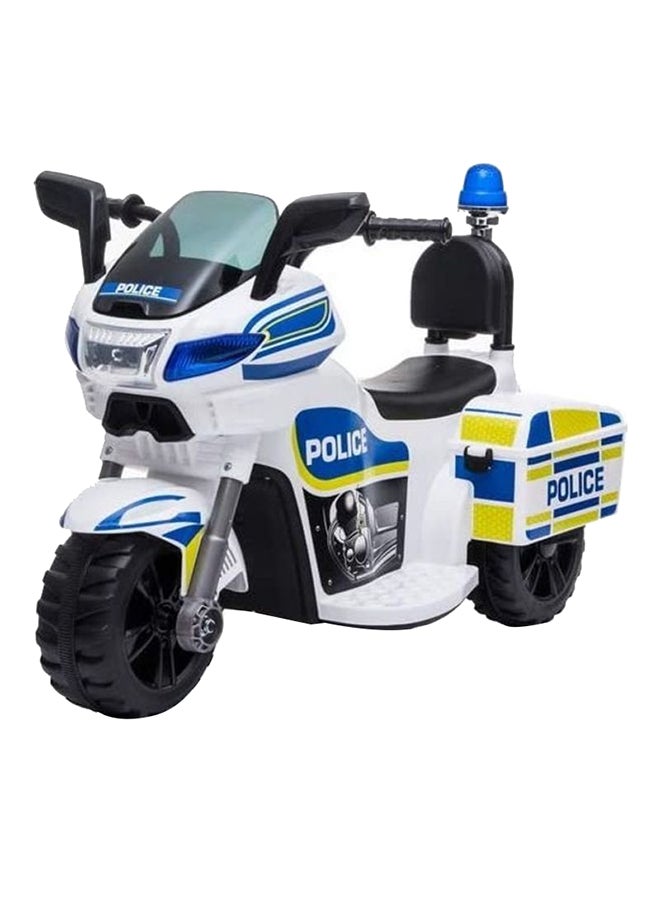 Lovely Baby Police Powered Riding Motorbike multicolour 57cm  - Image 1