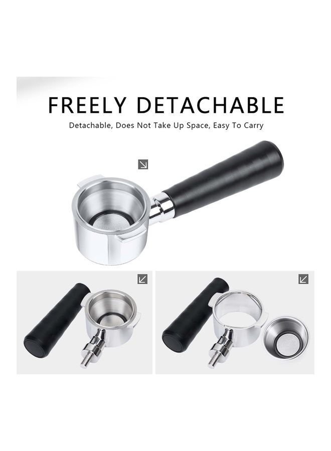 Generic - Coffee Filter With Handle Black/Silver 20x5.1cm - Image 1