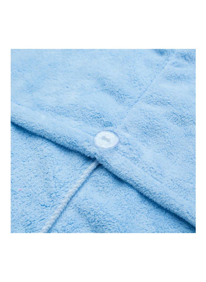 MissTiara Microfiber Hair Towel Wrap Blue 65x24cm  - Image 2