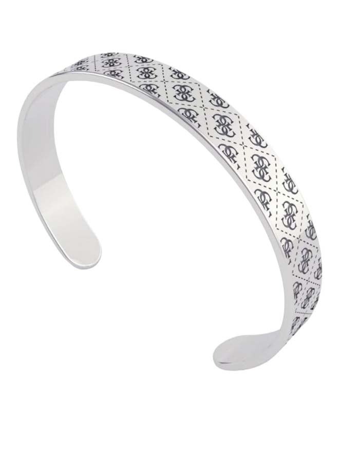 GUESS - Geometric Pattern Cuff Bracelet - Image 1
