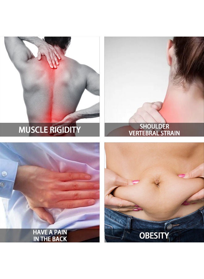 5-Piece Body Massage Gun With Four Detachable Head Set - Image 2