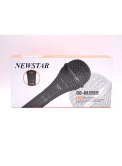 NEWSTAR Wired Dynamic Microphone 88-MJ969 Black  - Image 4