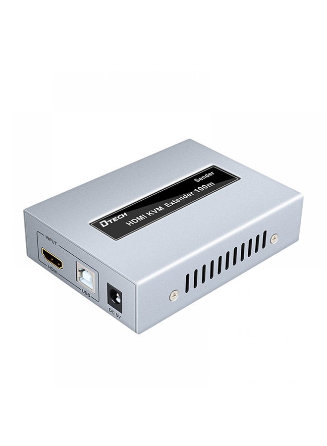DTech - Hdmi USB Kvm Extender Silver - Image 1