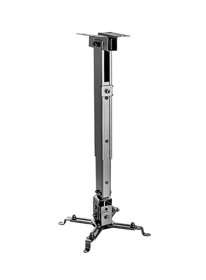 NEWSTAR Height Adjustable Solid Ceiling Projector Mount Black - Image 1