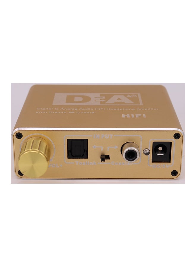 DTech - Digital To Analog Audio Converter Gold - Image 1