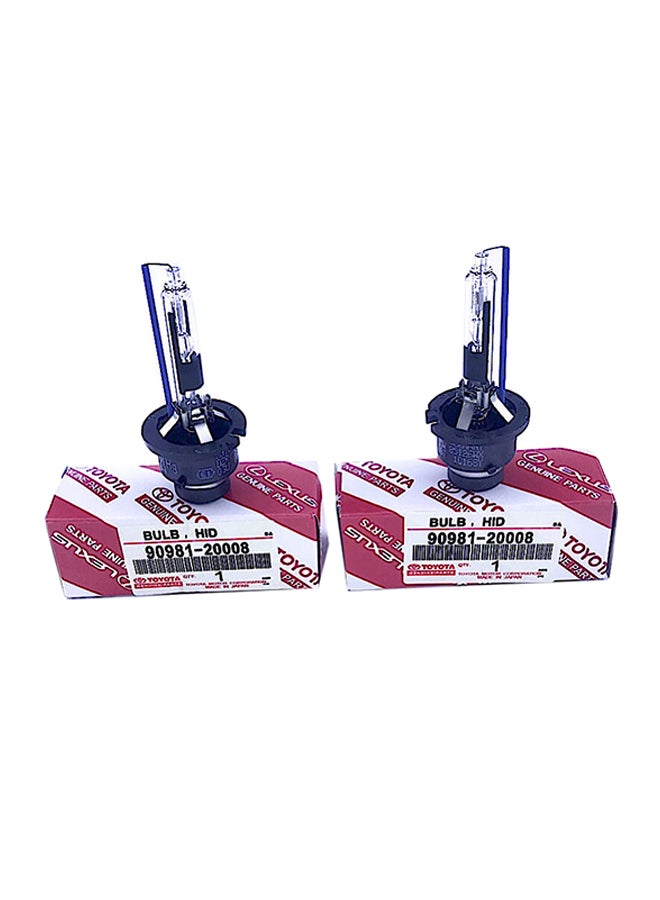Genuine - 2-Piece Headlight Bulb For Toyota Lexus LS430 2001-2003 - Image 1