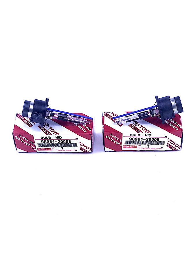 Genuine - 2-Piece Headlight Bulb For Toyota Lexus LS430 2001-2003 - Image 1
