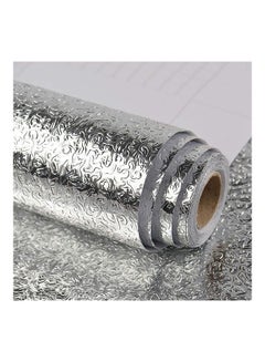 ZENHOME Waterproof Self Adhesive Foil Sticker Silver 40x5cm  - Image 1