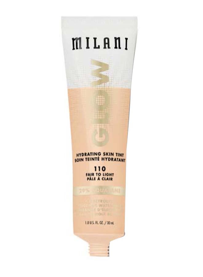 MILANI Glow Hydrating Skin Tint 110 Fair to Light  - Image 1
