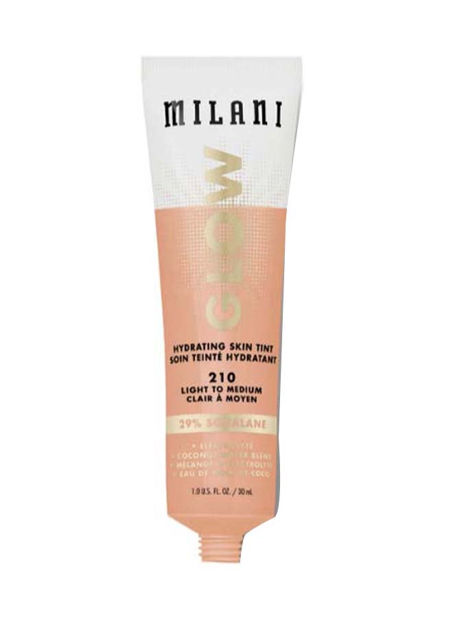 MILANI Glow Hydrating Skin Tint 210 Light to Medium  - Image 1