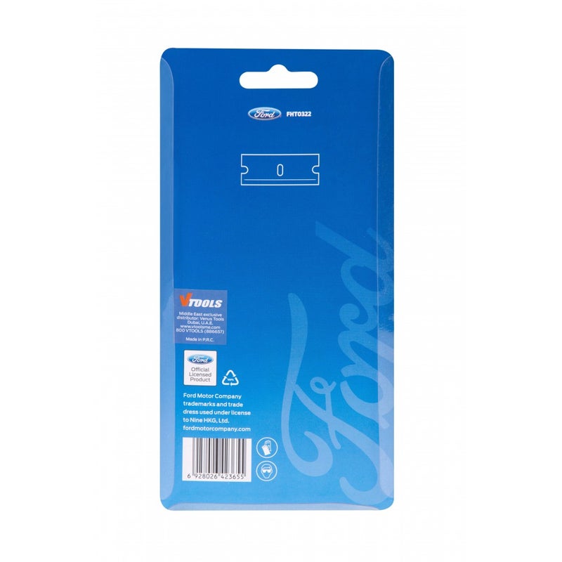 Ford Mini Scrapper Sticker Paint Scraper Remover Blue/Black 9.3x5x26.5mm  - Image 3