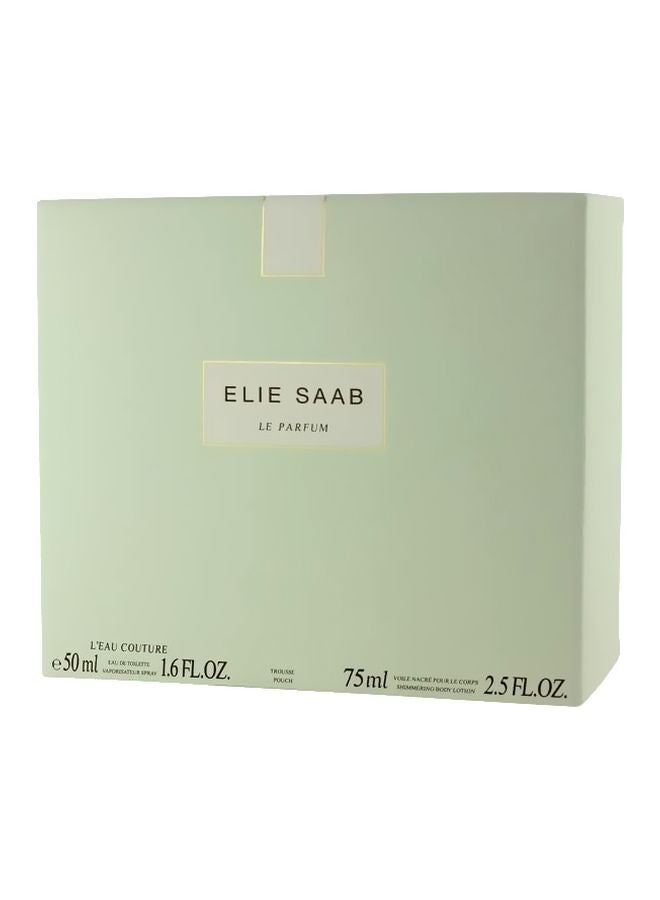 إيلي صعب طقم هدية لو بيرفيوم لاو كوتور EDT 50 Ml, Body Lotion 75ملليلتر - Image 3