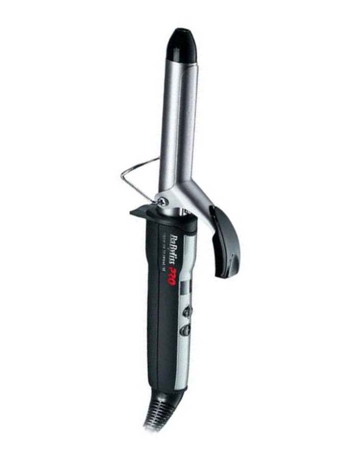 babyliss Digital Titanium Tourmaline Curling Iron Silver/Black 19ml  - Image 1