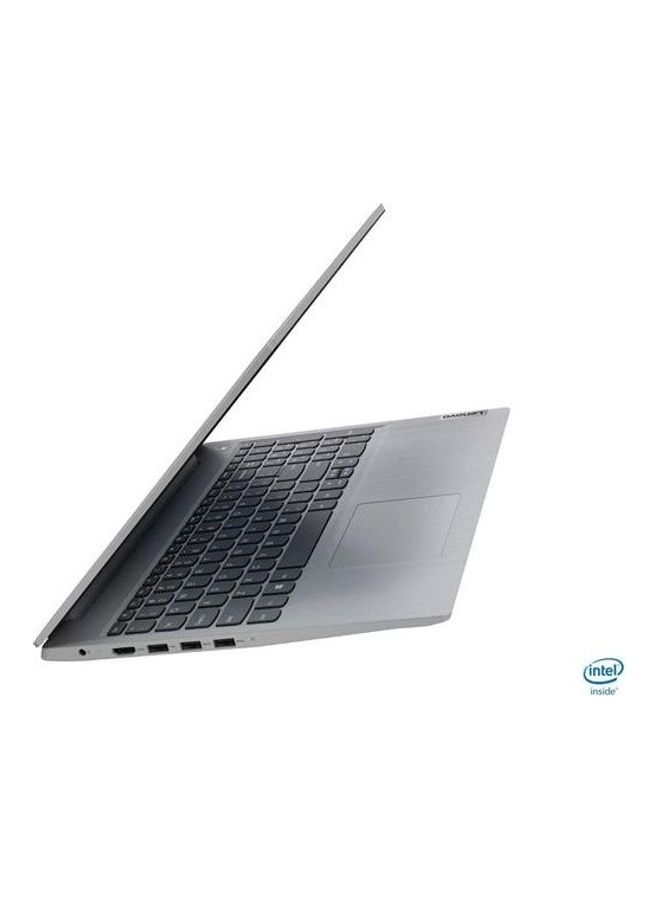 IdeaPad 3 With 15.6 Inch Full HD Display, 10th Gen Core i3 1005G Processor/8GB RAM/256GB SSD/Integrated UHD Graphics/Windows 10 English/Arabic Platinum Grey - v1622001715/N47657398A_3