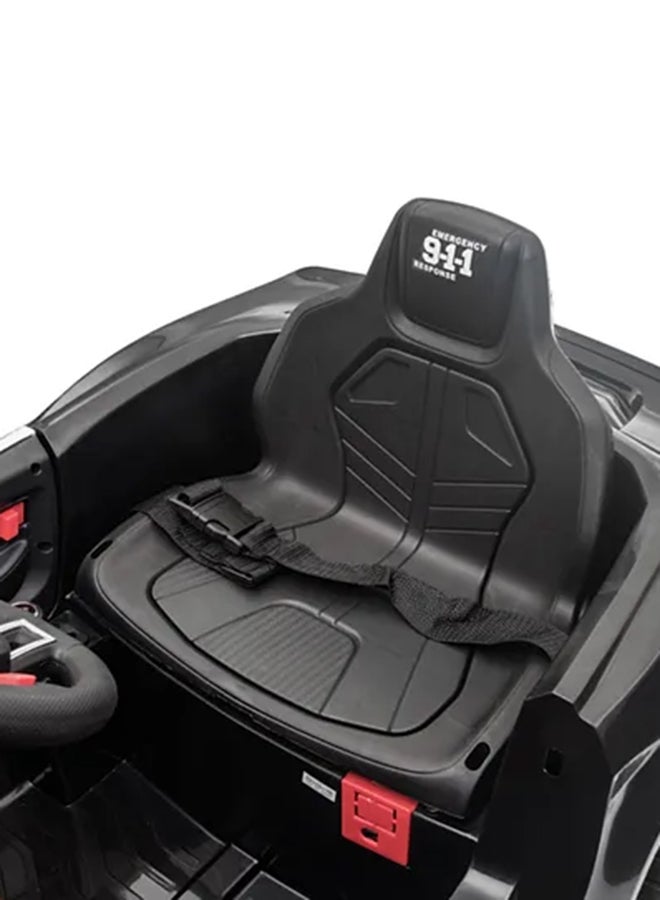 Megastar Ride-On Police 12V Convertible Single Seater Squad Car 106cm - Image 2