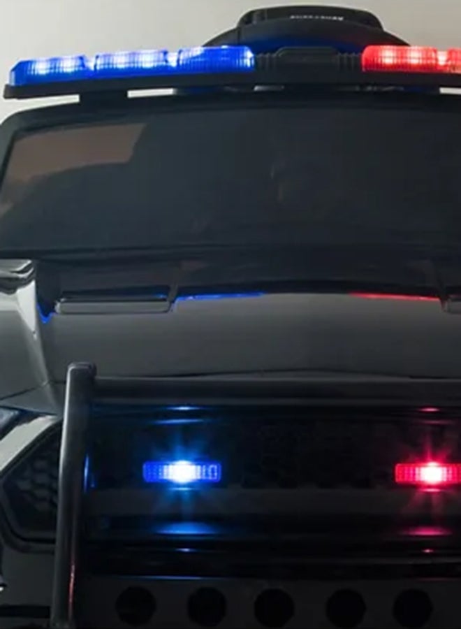 Megastar Ride-On Police 12V Convertible Single Seater Squad Car 106cm - Image 3