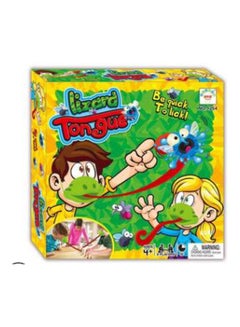 Lizard Sticking Tongue Out Mask Parent-child Interactive Toy and Card Game