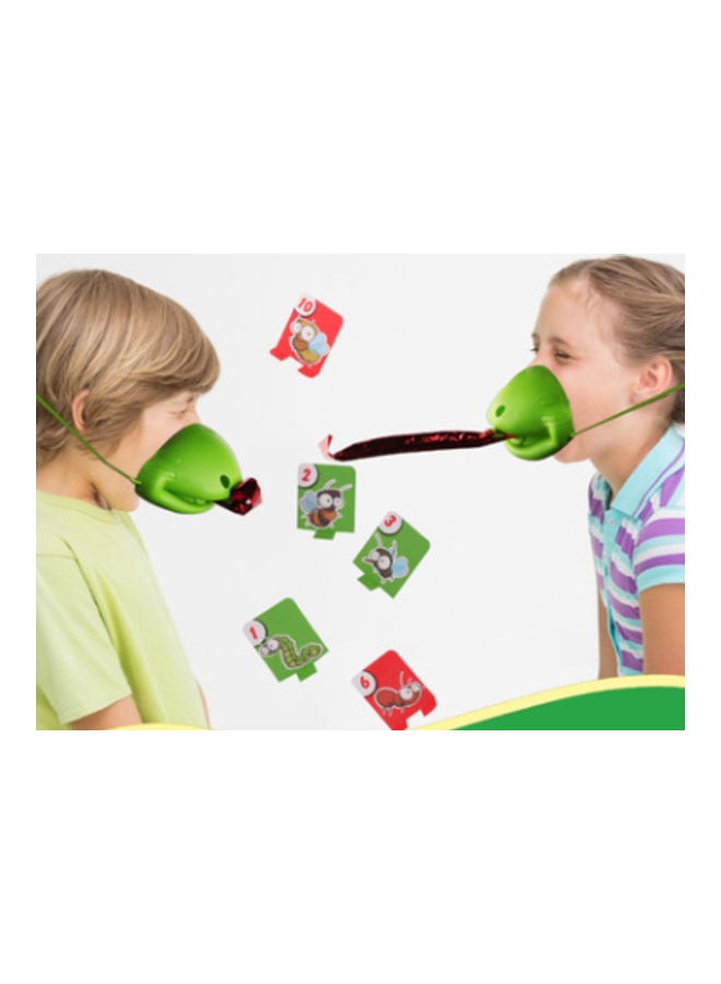 Generic - Lizard Sticking Tongue Out Mask Parent-child Interactive Toy and Card Game - Image 1