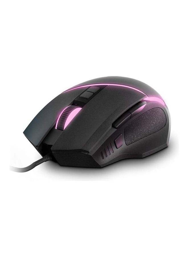 Energy Sistem Gaming Mouse ESG M2 Flash (6400 dpi mouse, USB, RGB LED lights, 8 customizable buttons) Black  - Image 1