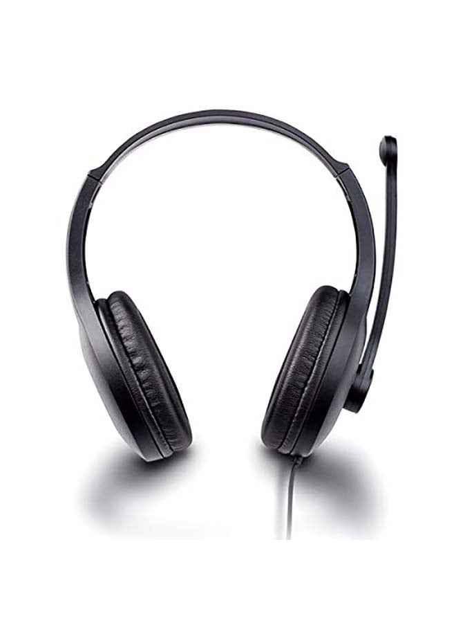 اديفير سماعة أذن USB بتصميمٍ يغطي الأذن طراز K800 - جودة صوت رائعة - طوق رأس قابل للتعديل - ميكروفون دوار بزاوية 120 درجة أسود - Image 2