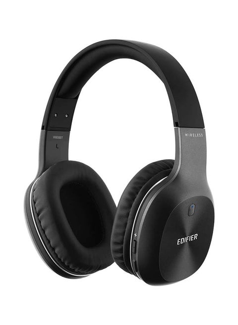 W800BT PLUS Bluetooth Stereo Headphones - Excellent Sound Quality - Pairing Two Devices, Easily Switch Over - Strong Magnetic Drivers - Soft Earmuffs Built for Comfort Black