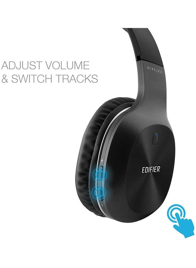EDIFIER - W800BT PLUS Bluetooth Stereo Headphones - Excellent Sound Quality - Pairing Two Devices, Easily Switch Over - Strong Magnetic Drivers - Soft Earmuffs Built for Comfort Black - Image 1