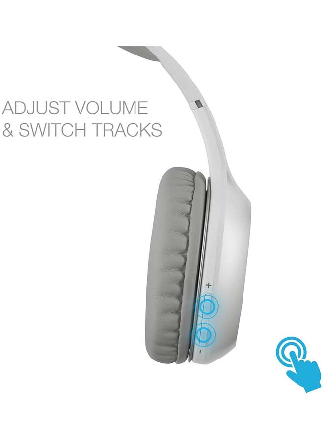 EDIFIER W800BT PLUS Bluetooth Stereo Headphones - Excellent Sound Quality - Pairing Two Devices, Easily Switch Over - Strong Magnetic Drivers - Soft Earmuffs Built for Comfort White - Image 3