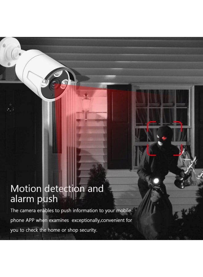 Generic 4-Piece 1080P WiFi IP66 Waterproof Night Vision Surveillance Security Camera System  - Image 3